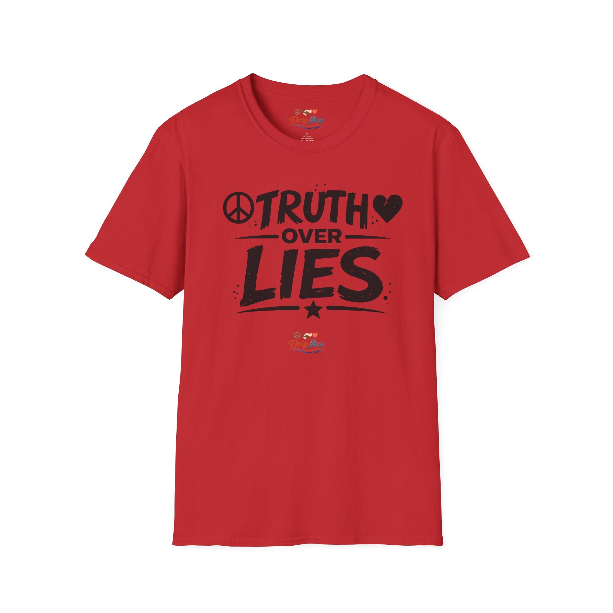 Truth Over Lies Unisex T-Shirt — Integrity & Justice Statement Tee