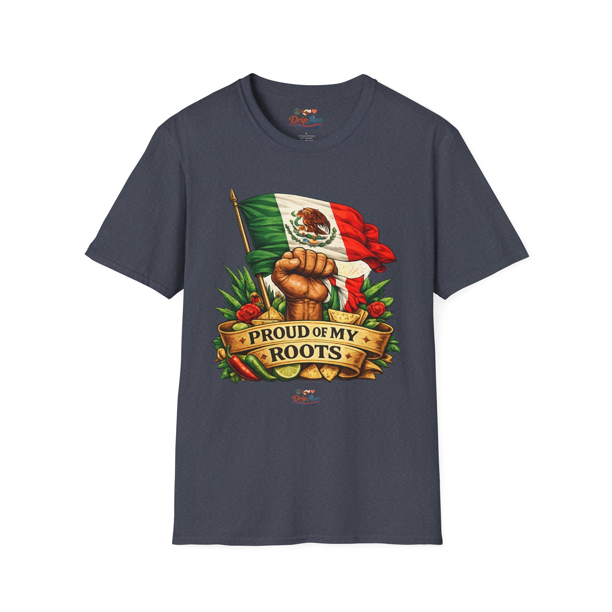 Proud of My Roots – Heritage Pride UNISEX T-Shirt - Heritage - Mexico - Culture - UNISEX