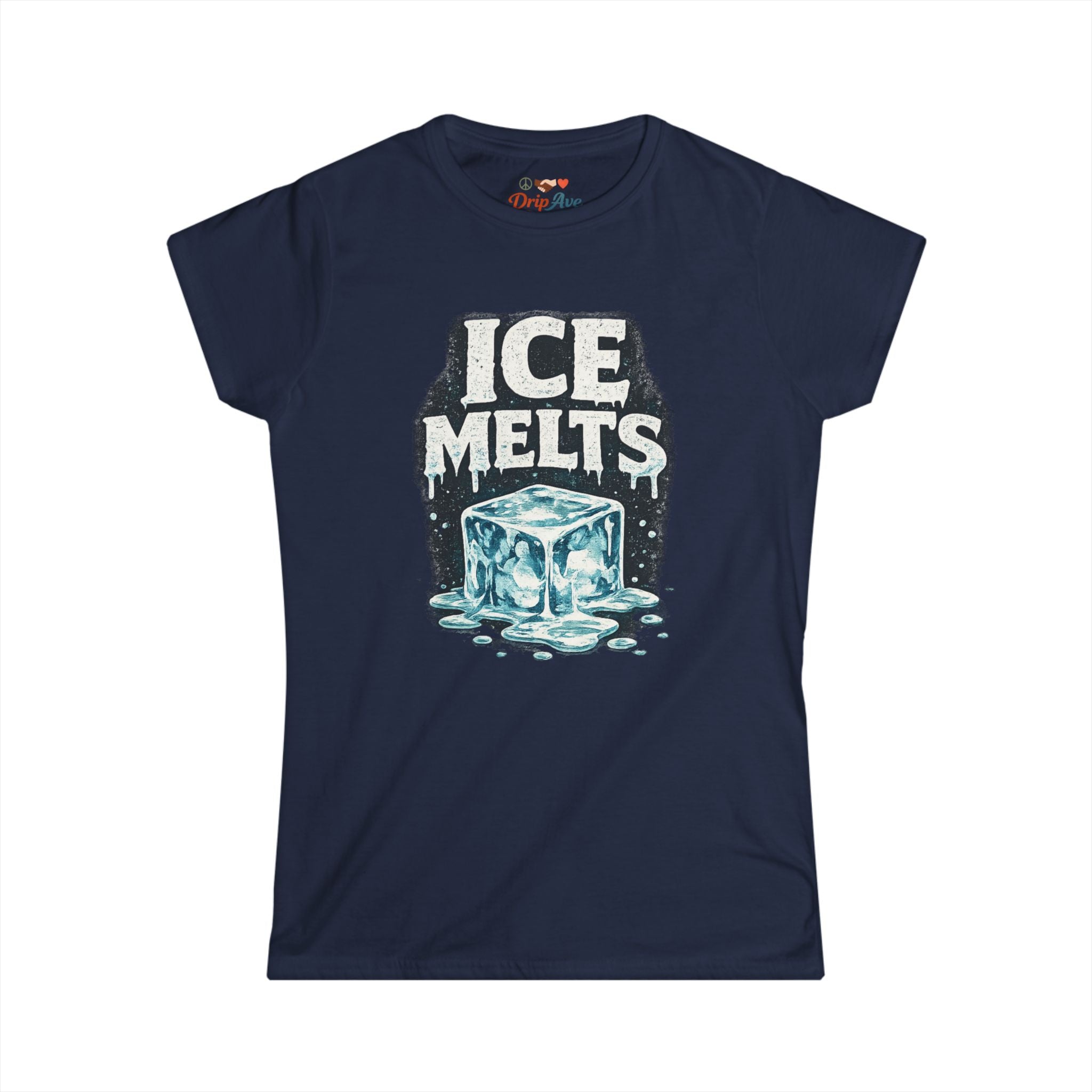 Ice Melts Women’s Shirt Climate Change Tee Save Earth Graphic Tee Environmental Shirt Global Warming Activist Shirt