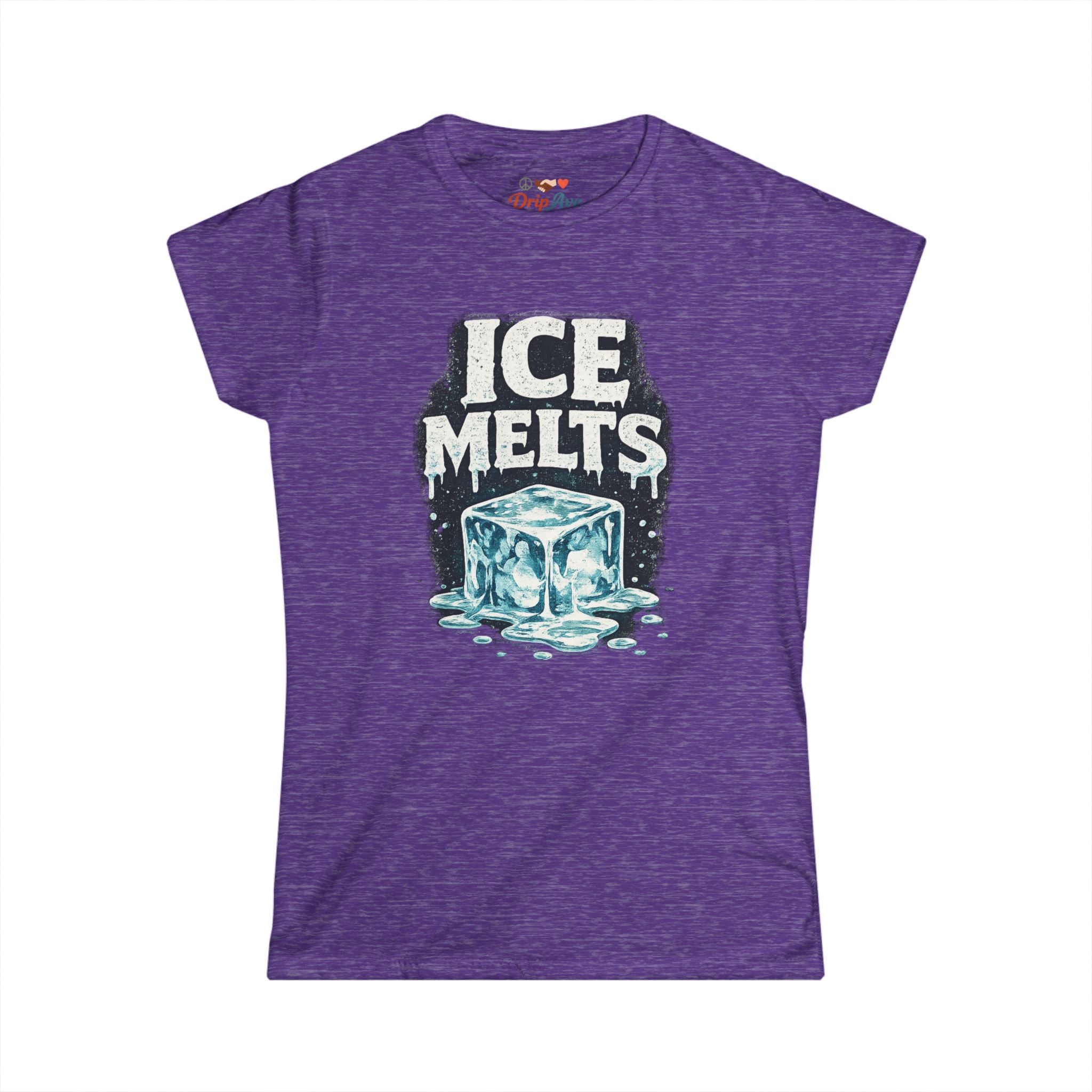 Ice Melts Women’s Shirt Climate Change Tee Save Earth Graphic Tee Environmental Shirt Global Warming Activist Shirt
