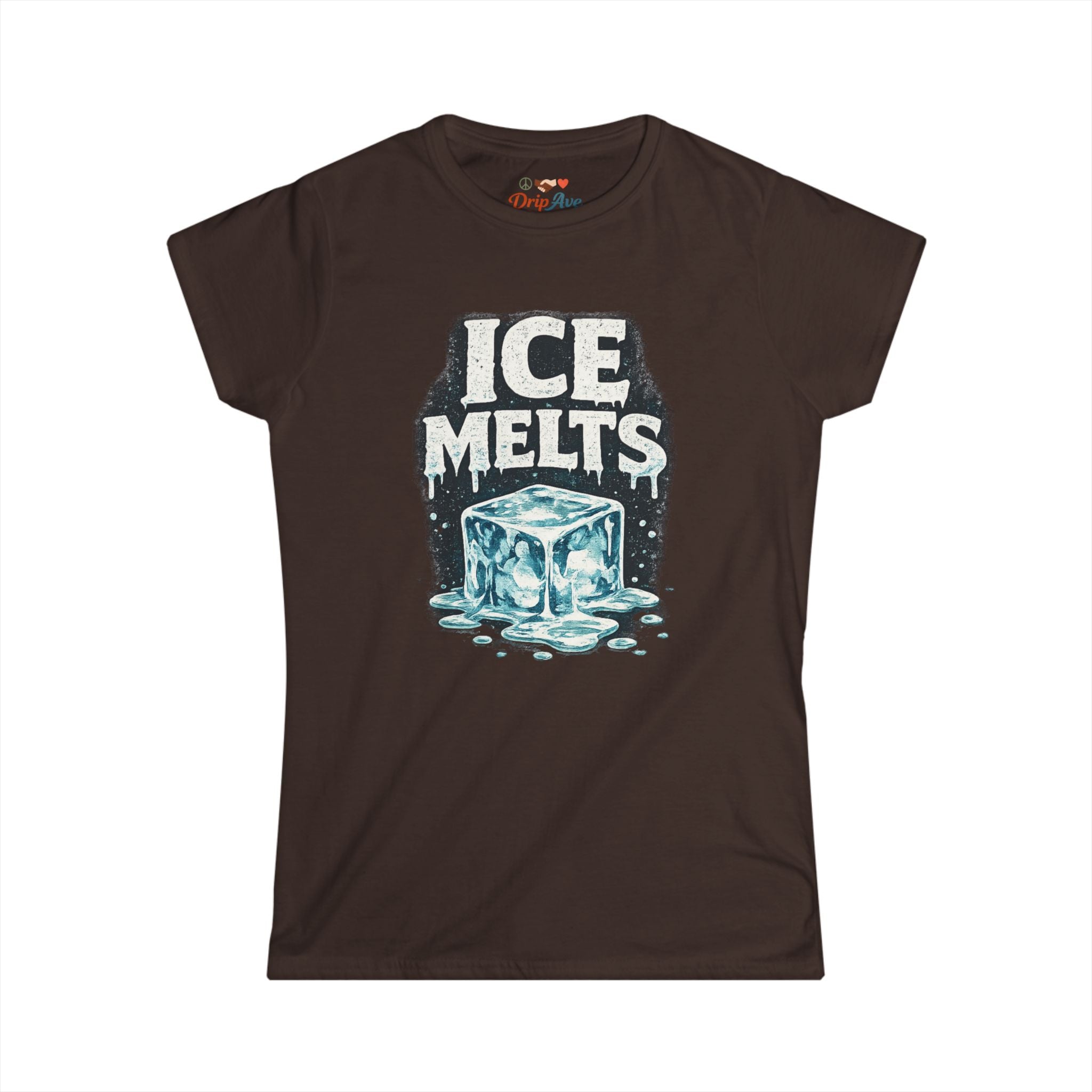 Ice Melts Women’s Shirt Climate Change Tee Save Earth Graphic Tee Environmental Shirt Global Warming Activist Shirt