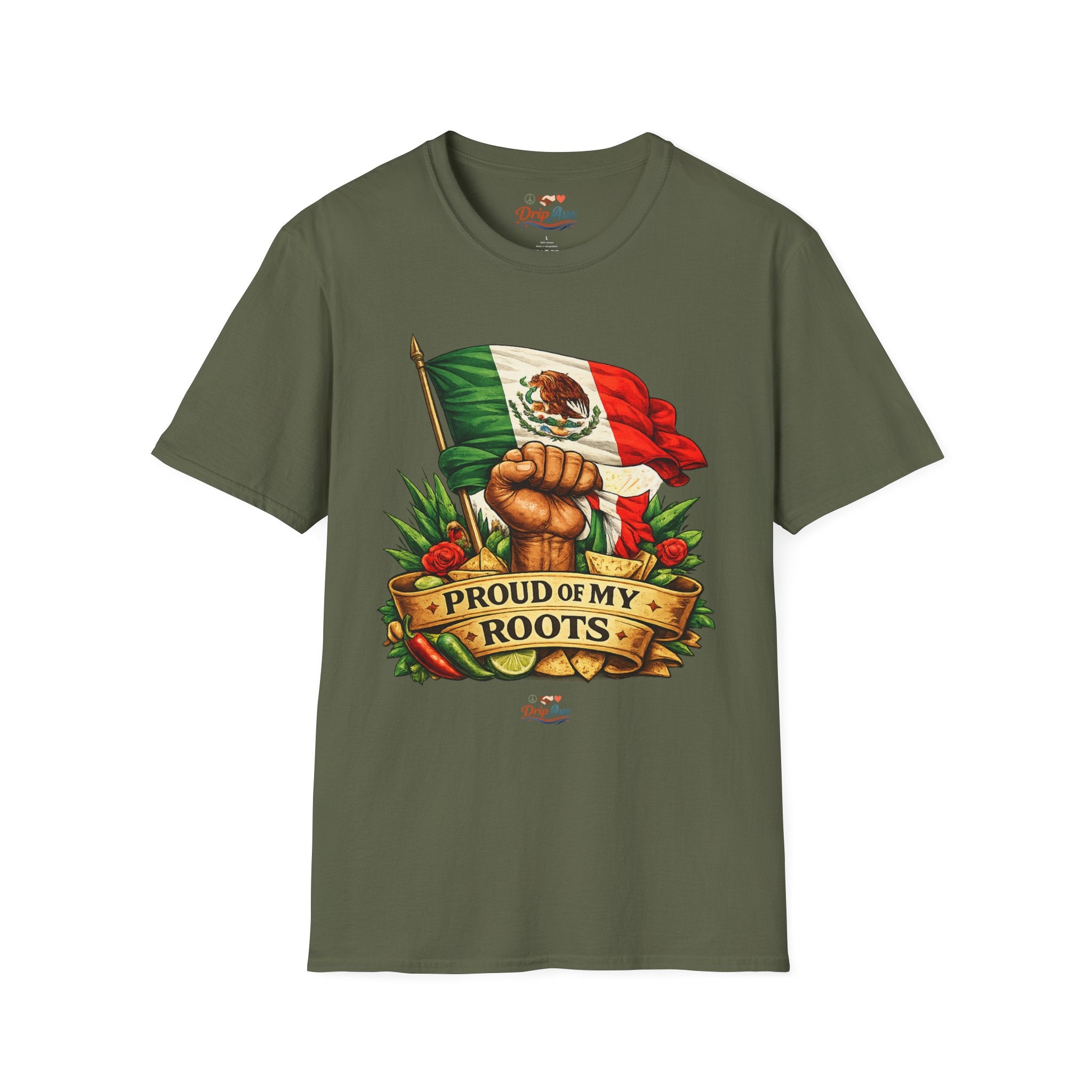 Proud of My Roots – Heritage Pride UNISEX T-Shirt - Heritage - Mexico - Culture - UNISEX