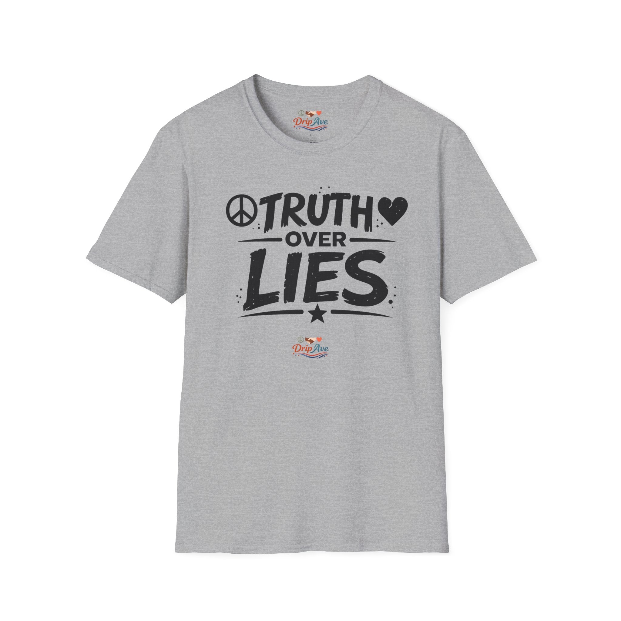 Truth Over Lies Unisex T-Shirt — Integrity & Justice Statement Tee