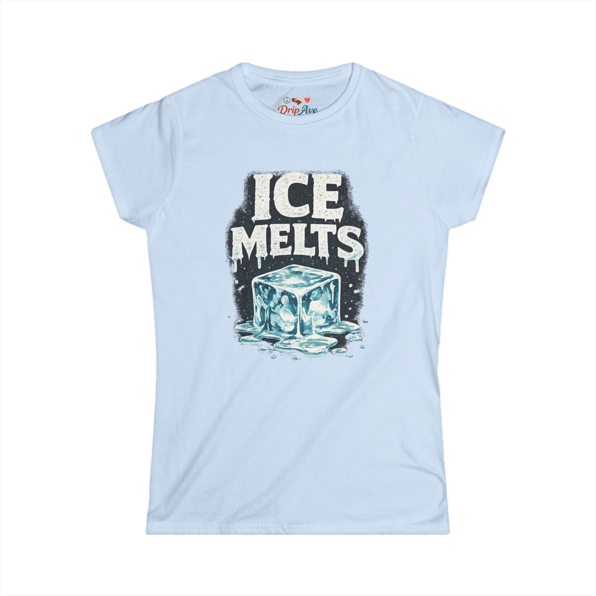 Ice Melts Women’s Shirt Climate Change Tee Save Earth Graphic Tee Environmental Shirt Global Warming Activist Shirt