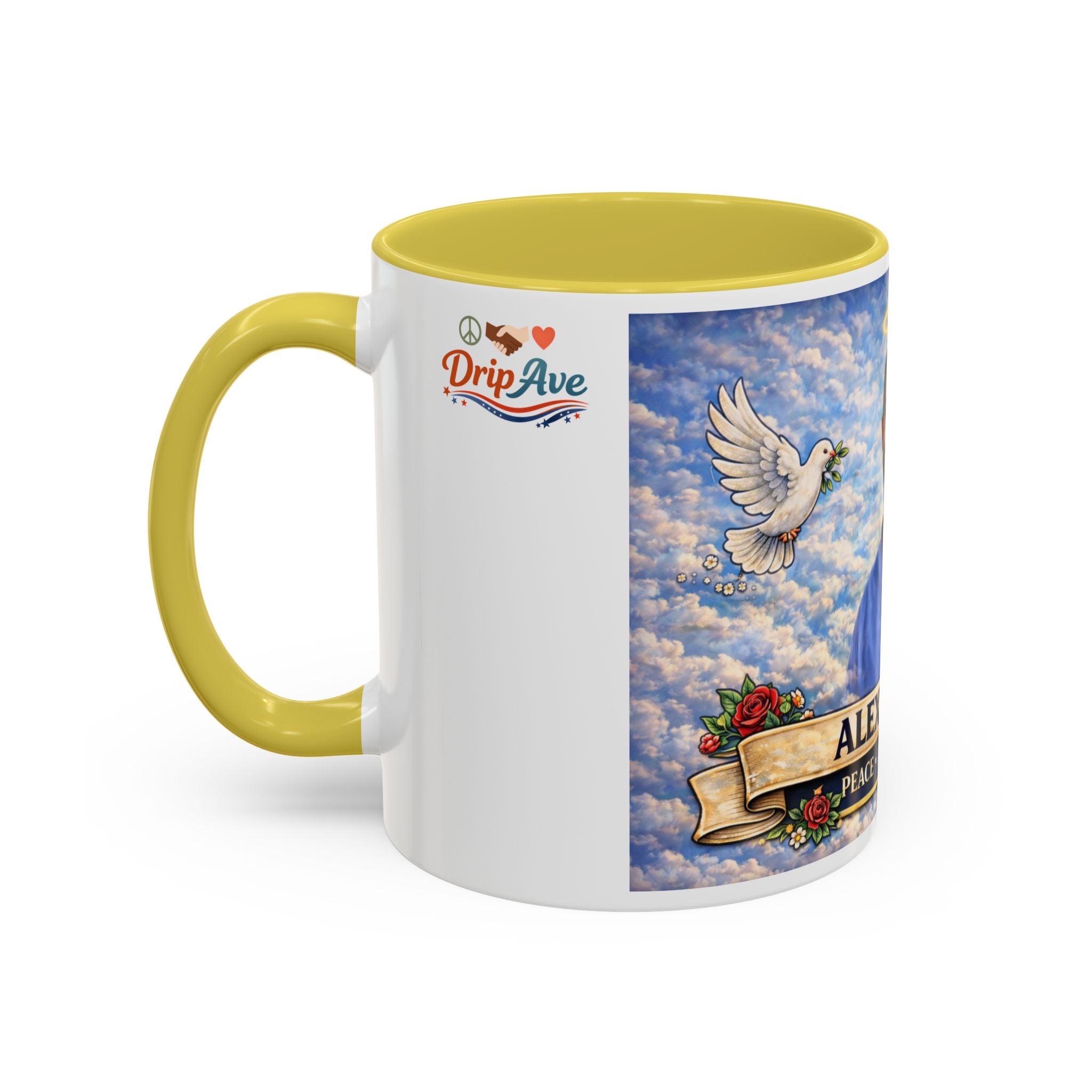Memorial Tribute Mug — Alex Pretti - Honor Their Memory with Love, Peace & Remembrance