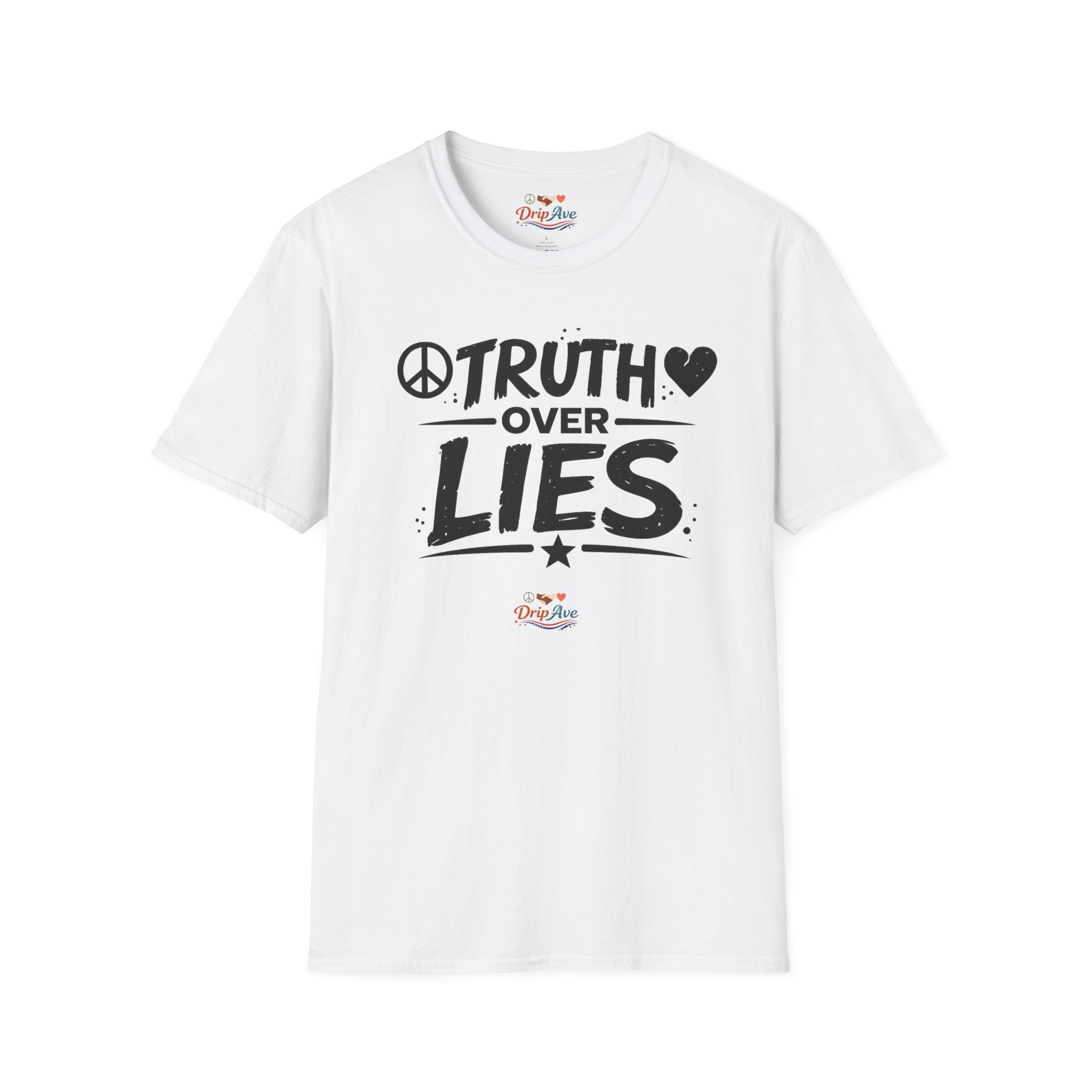 Truth Over Lies Unisex T-Shirt — Integrity & Justice Statement Tee