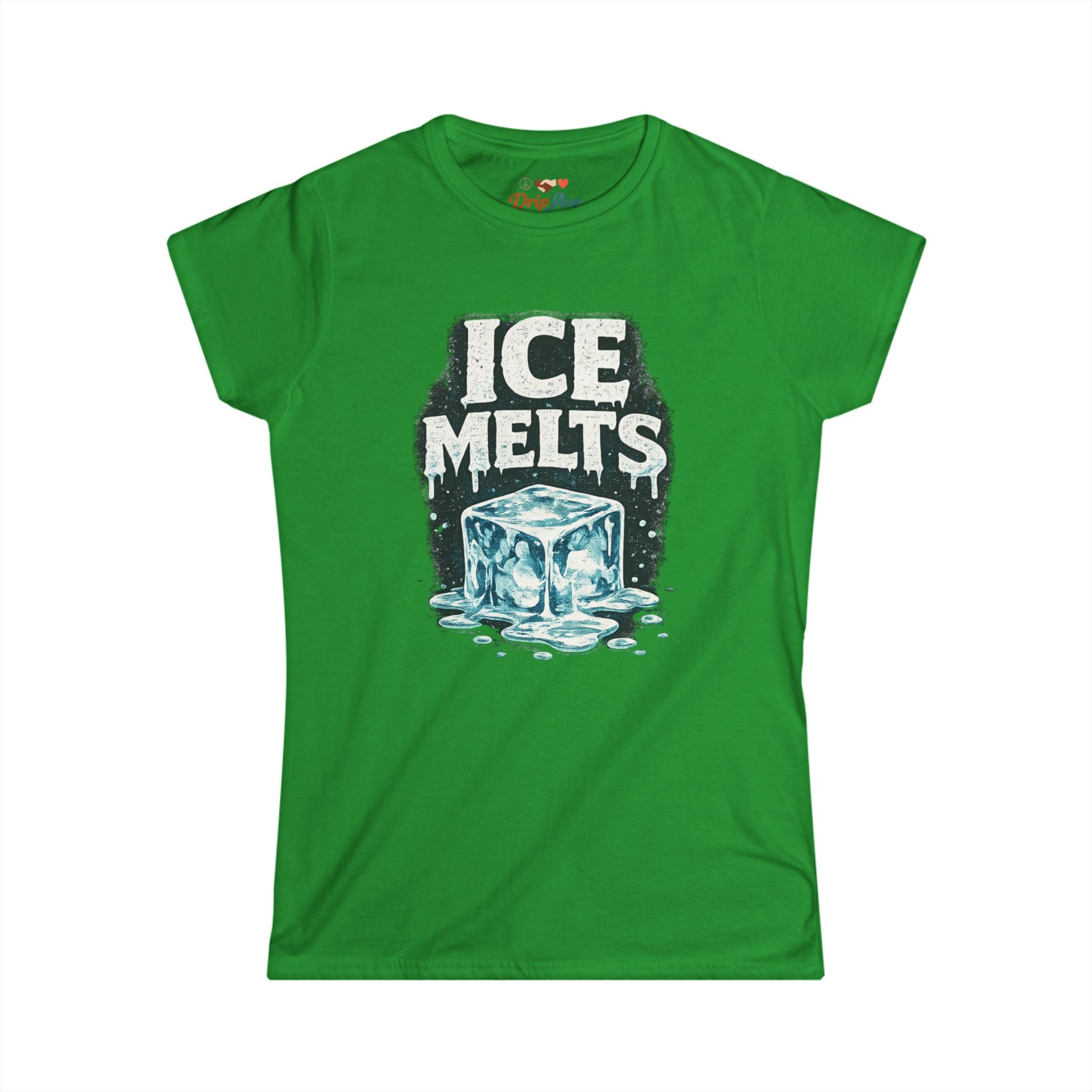 Ice Melts Women’s Shirt Climate Change Tee Save Earth Graphic Tee Environmental Shirt Global Warming Activist Shirt