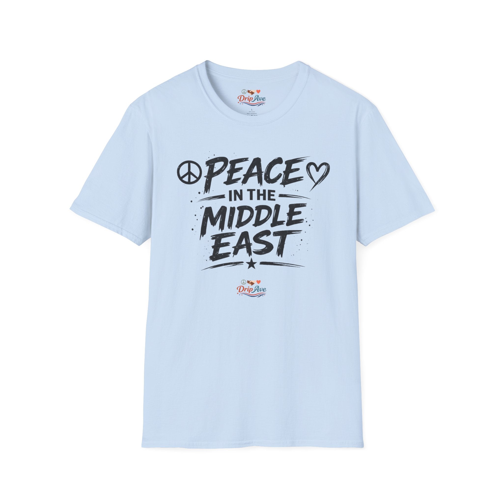 Peace in the Middle East Unisex T-Shirt — Unity, Hope & Protest Statement Tee