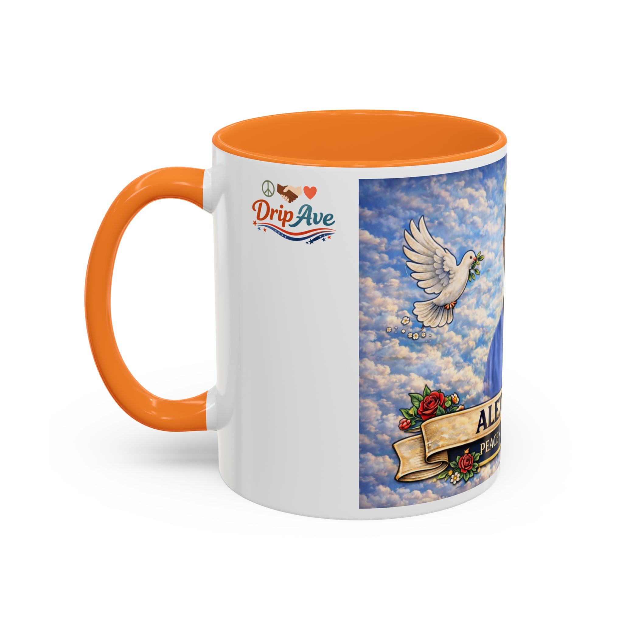 Memorial Tribute Mug — Alex Pretti - Honor Their Memory with Love, Peace & Remembrance