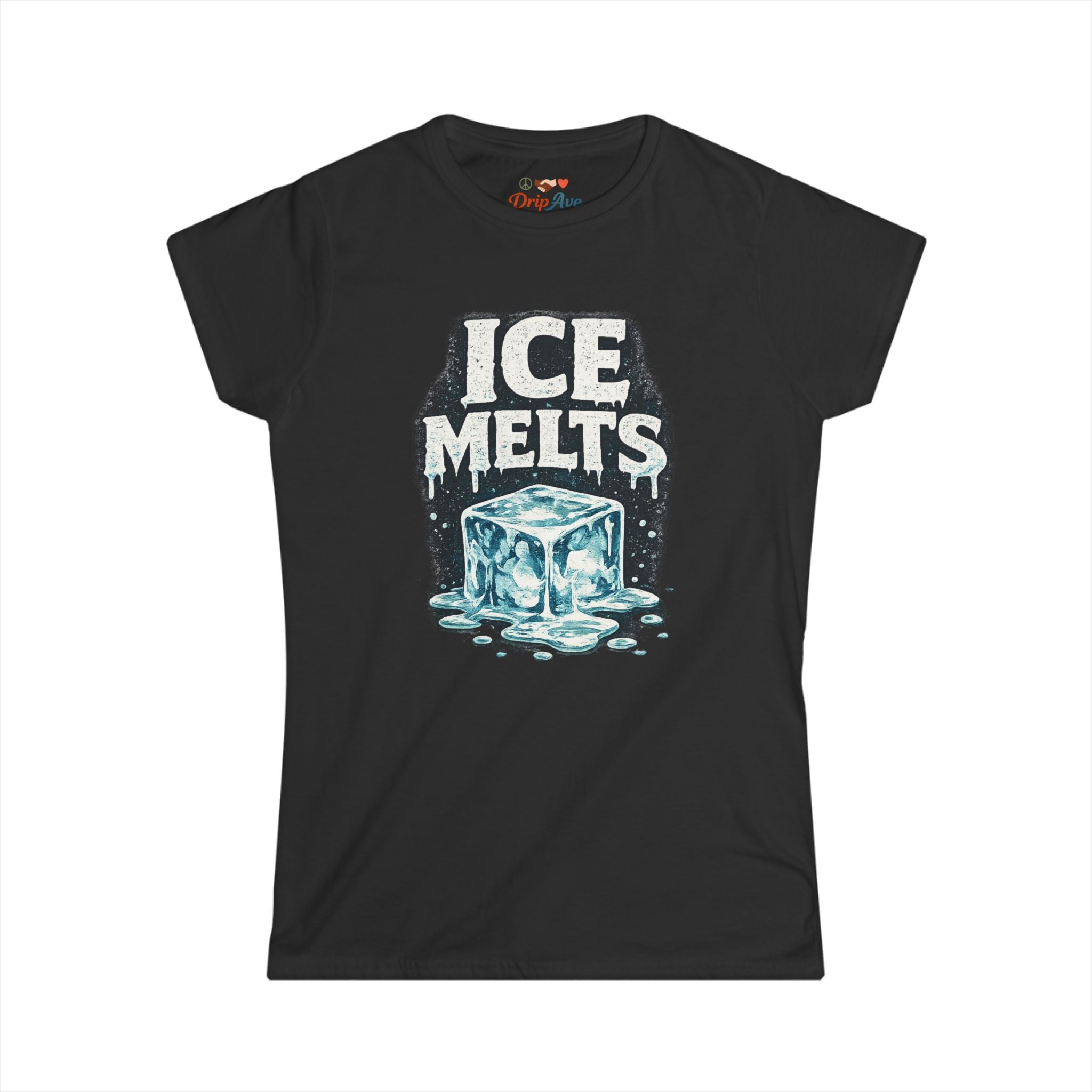 Ice Melts Women’s Shirt Climate Change Tee Save Earth Graphic Tee Environmental Shirt Global Warming Activist Shirt