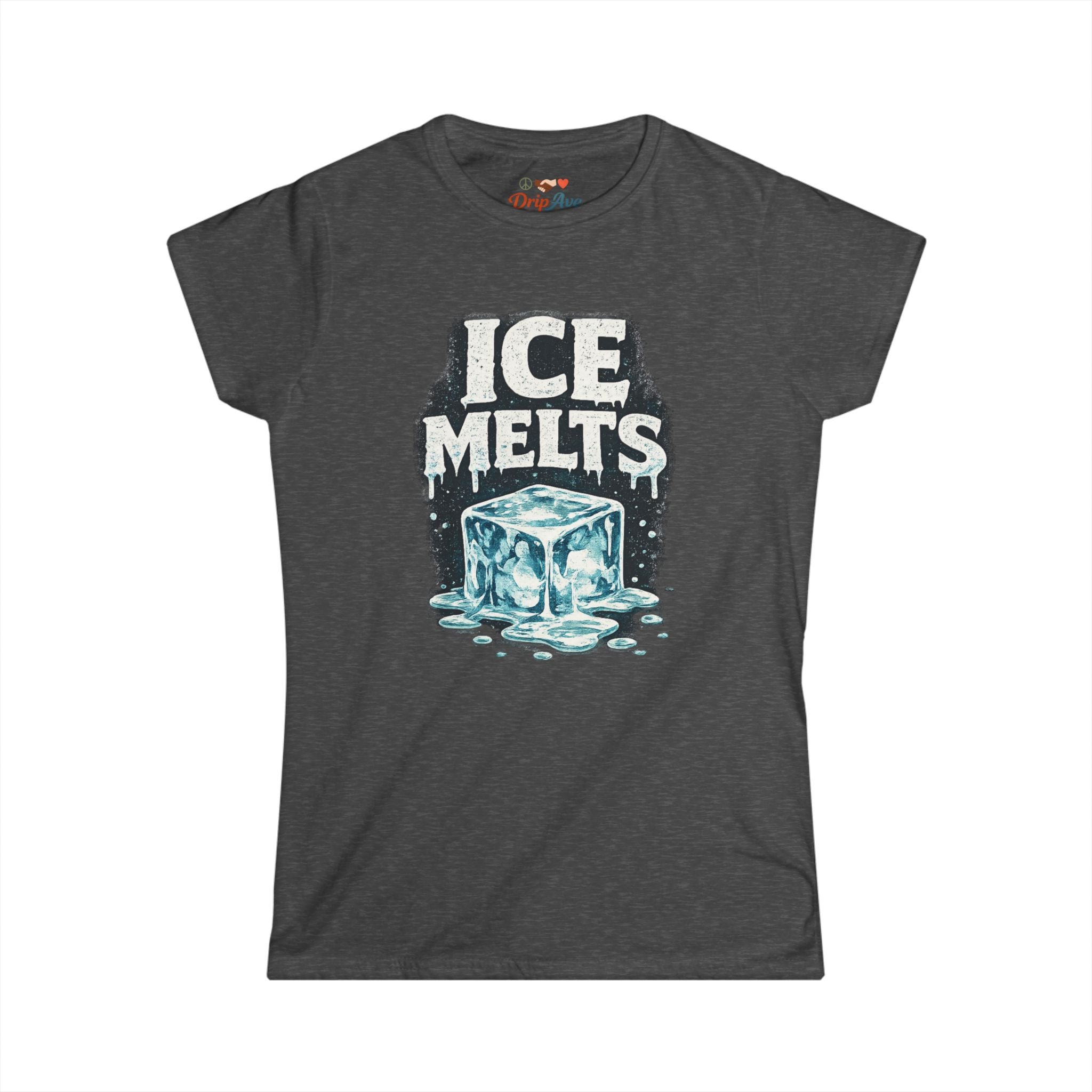 Ice Melts Women’s Shirt Climate Change Tee Save Earth Graphic Tee Environmental Shirt Global Warming Activist Shirt