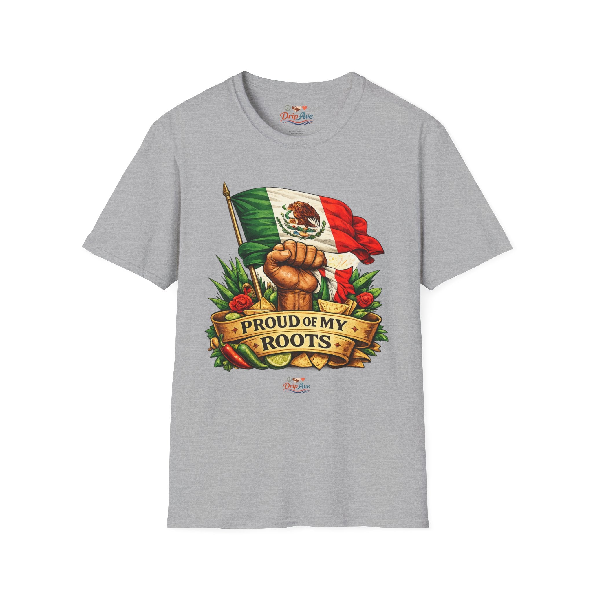 Proud of My Roots – Heritage Pride UNISEX T-Shirt - Heritage - Mexico - Culture - UNISEX