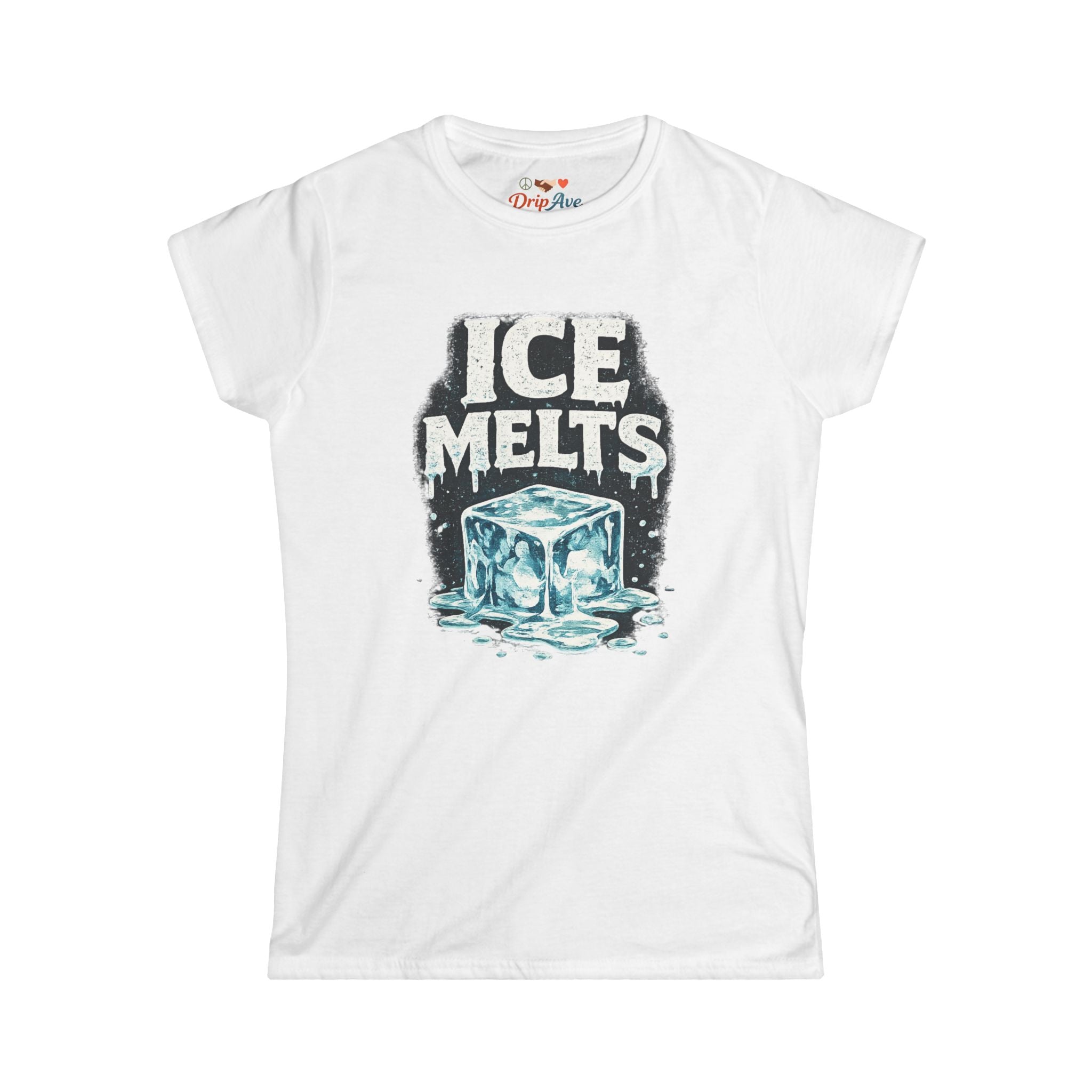 Ice Melts Women’s Shirt Climate Change Tee Save Earth Graphic Tee Environmental Shirt Global Warming Activist Shirt