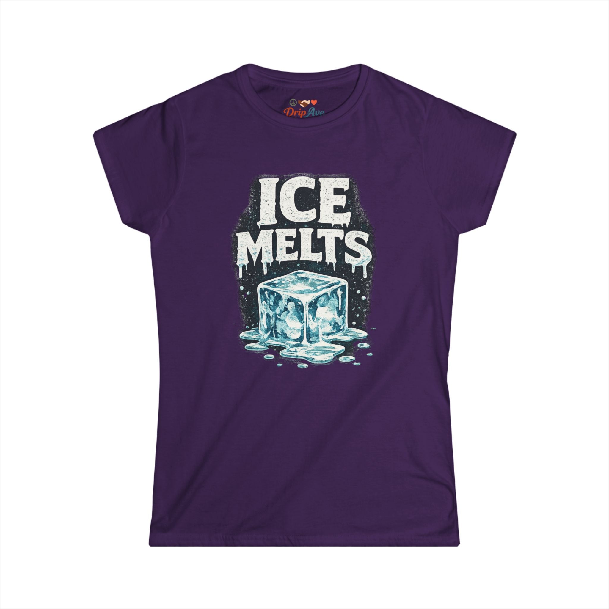 Ice Melts Women’s Shirt Climate Change Tee Save Earth Graphic Tee Environmental Shirt Global Warming Activist Shirt