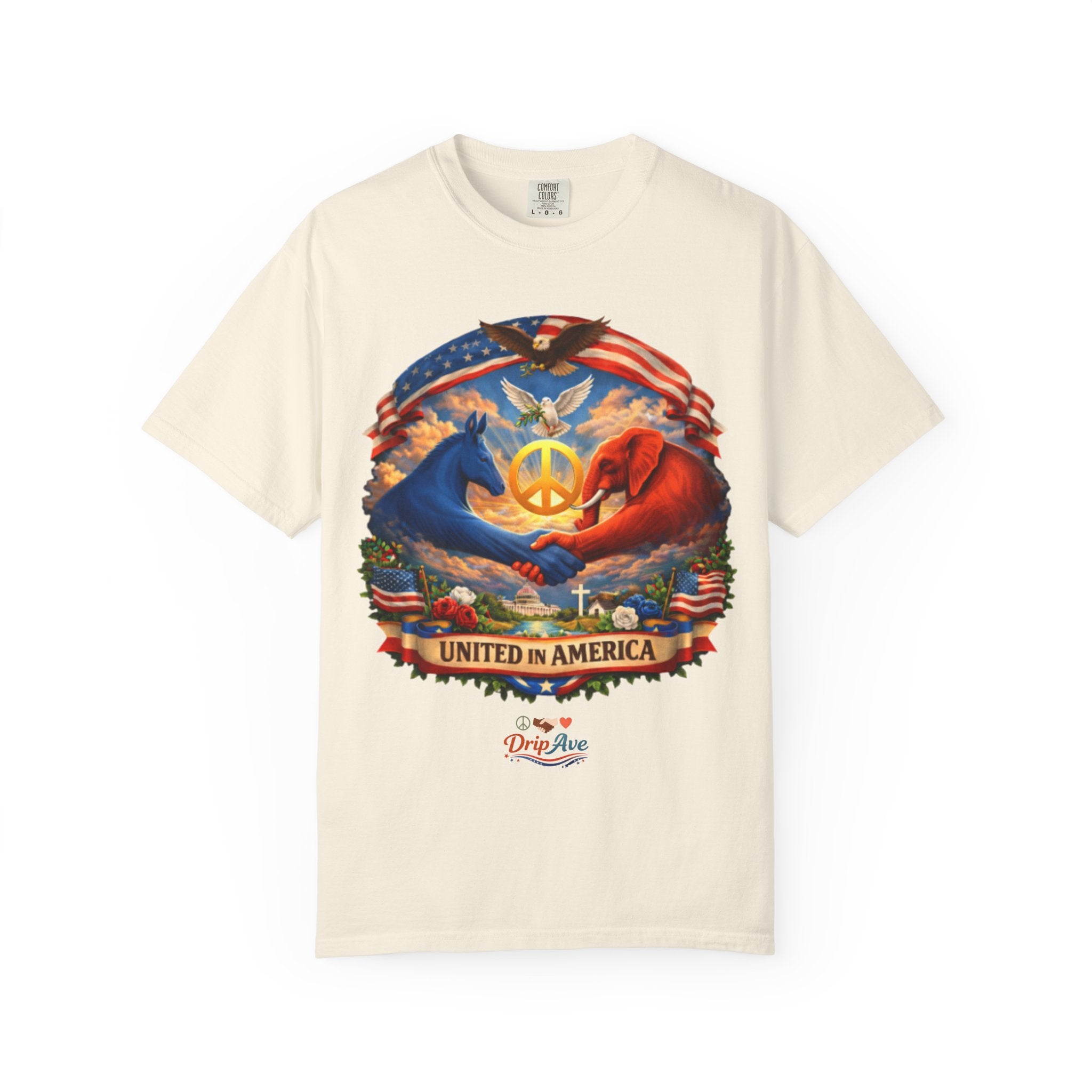 Peace Before War T-Shirt — United in America Patriotic Tee