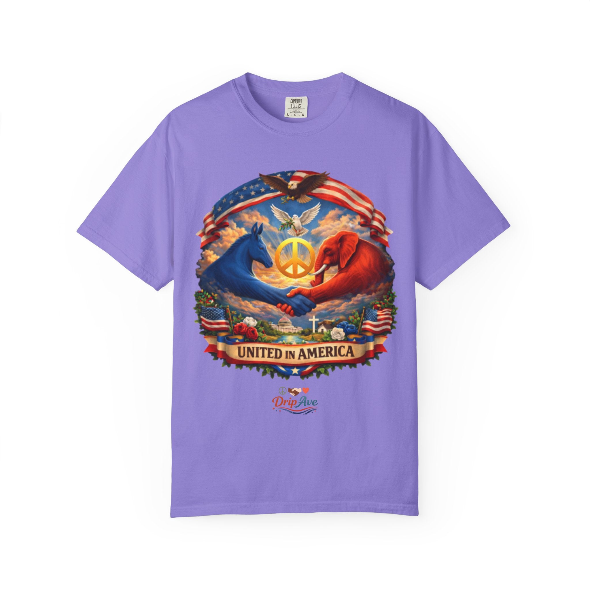 Peace Before War T-Shirt — United in America Patriotic Tee