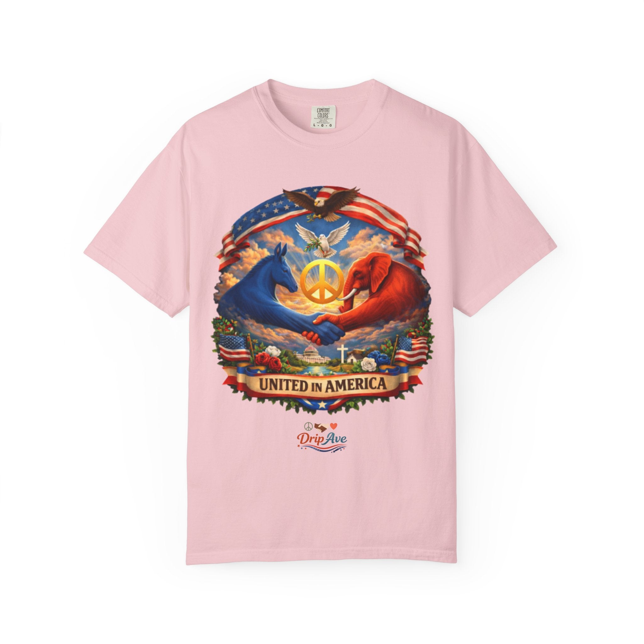 Peace Before War T-Shirt — United in America Patriotic Tee