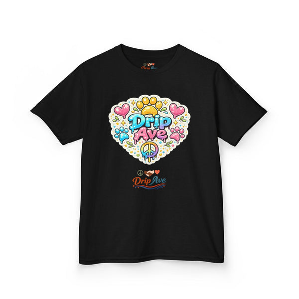Drip Ave Kids Peace & Unity Graphic Tee