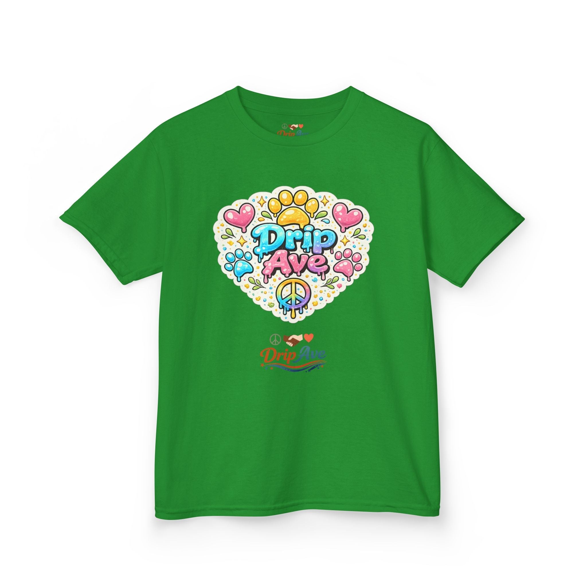 Drip Ave Kids Peace & Unity Graphic Tee