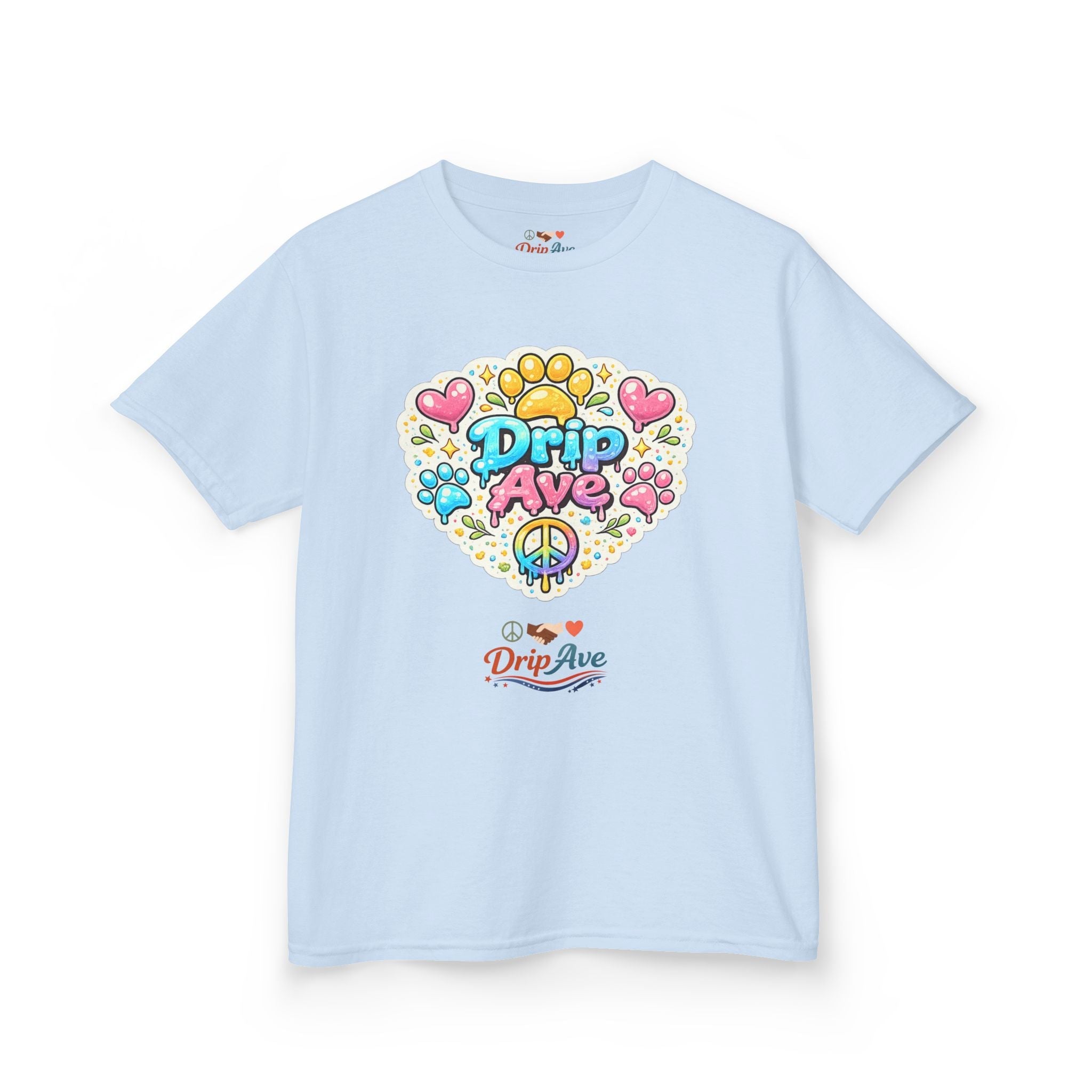 Drip Ave Kids Peace & Unity Graphic Tee