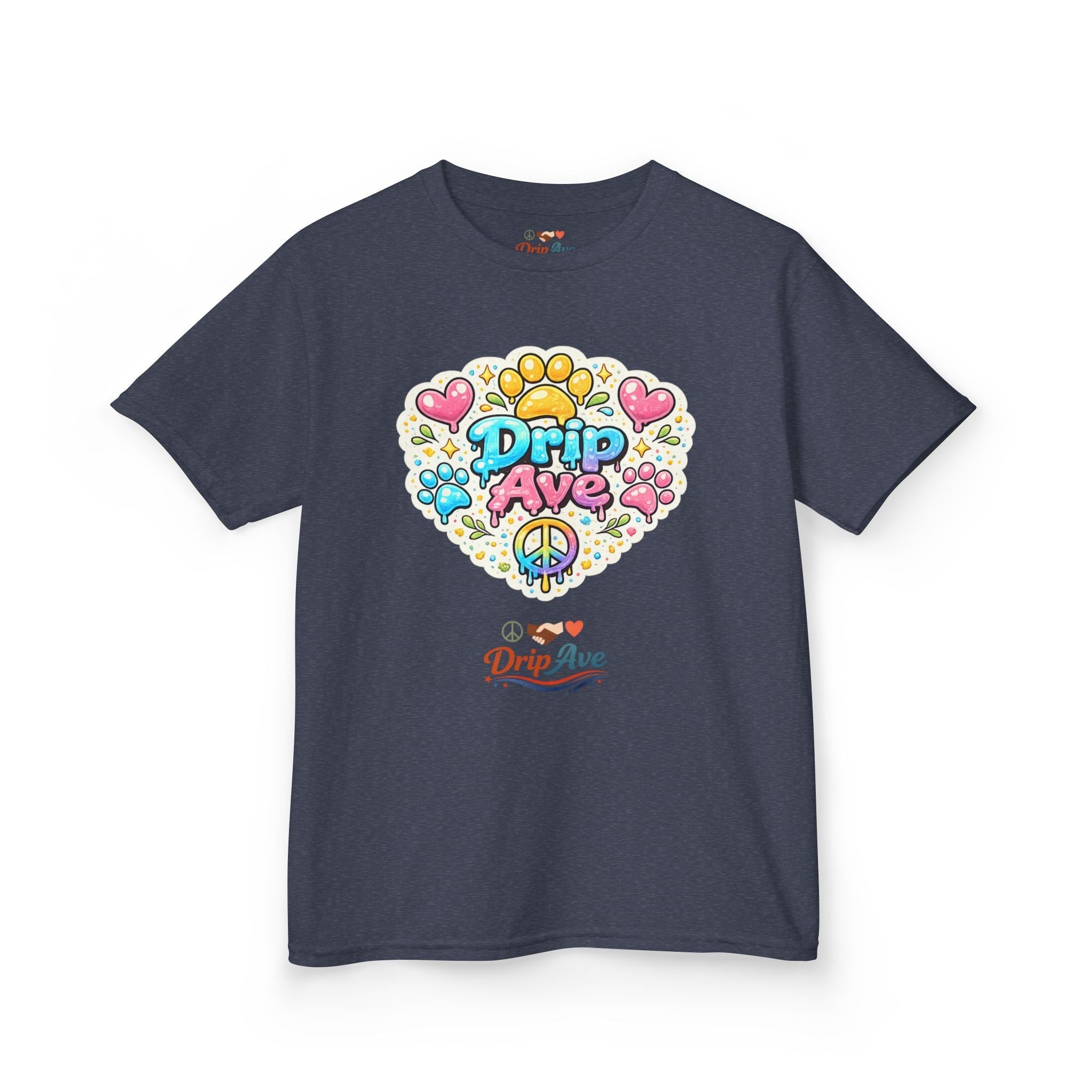 Drip Ave Kids Peace & Unity Graphic Tee