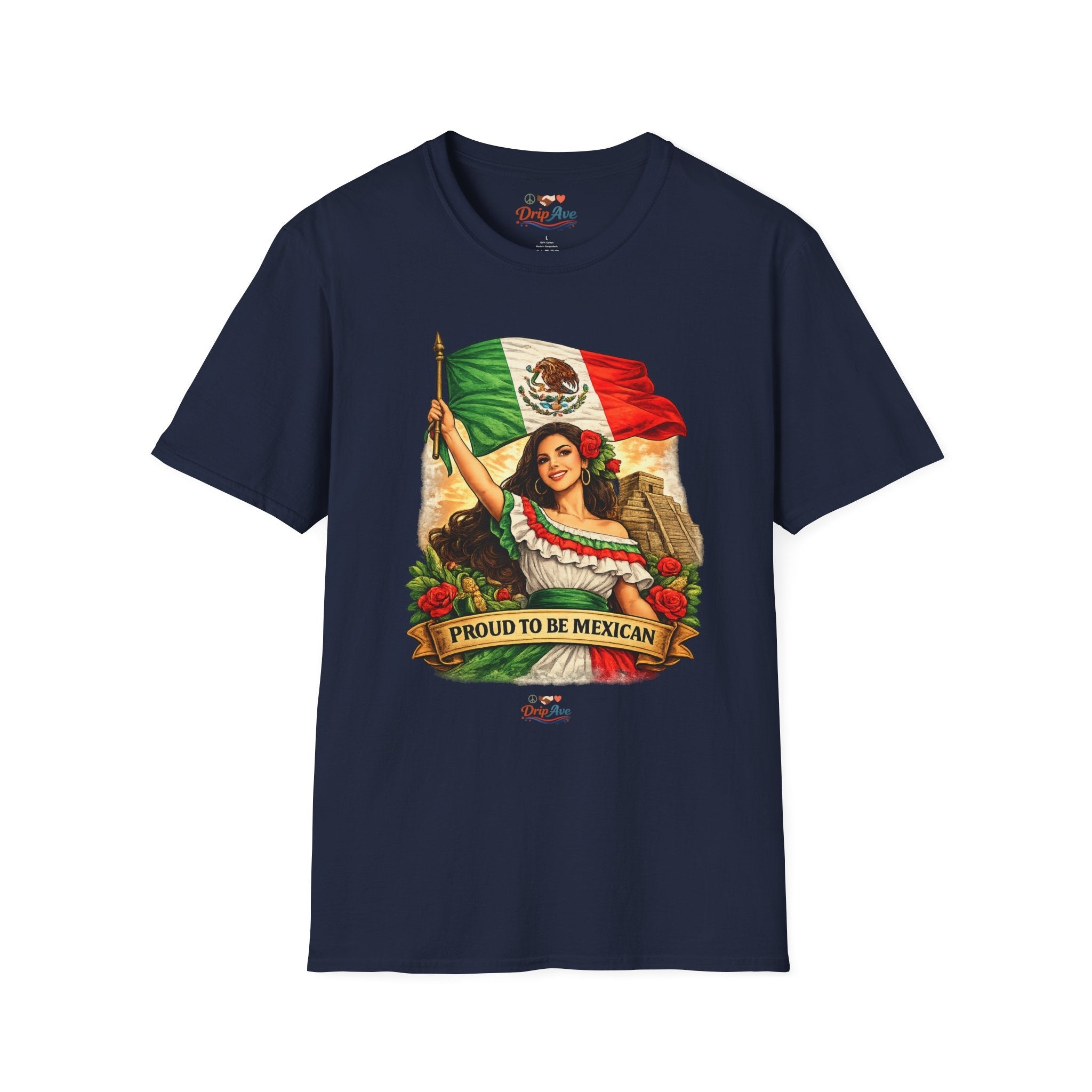 Proud to Be Mexican Heritage UNISEX T-Shirt – Celebrate Your Roots with Pride