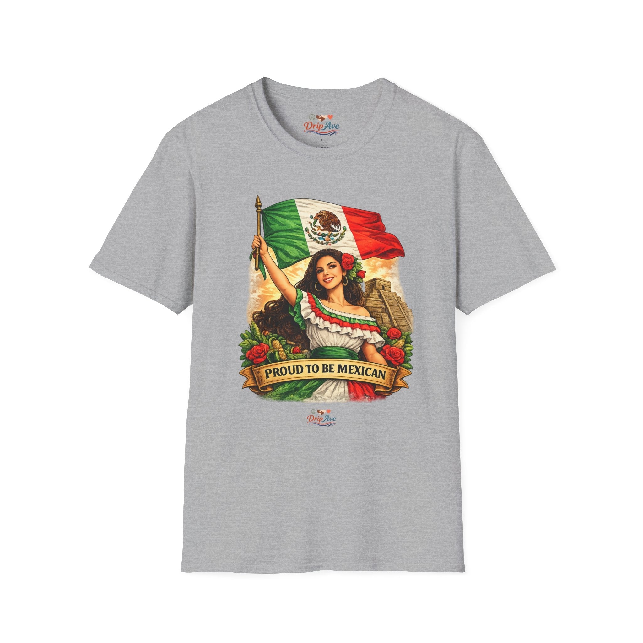 Proud to Be Mexican Heritage UNISEX T-Shirt – Celebrate Your Roots with Pride