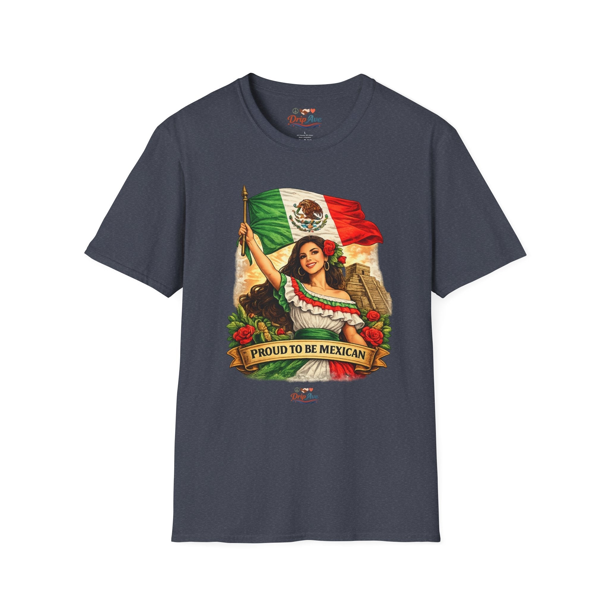 Proud to Be Mexican Heritage UNISEX T-Shirt – Celebrate Your Roots with Pride
