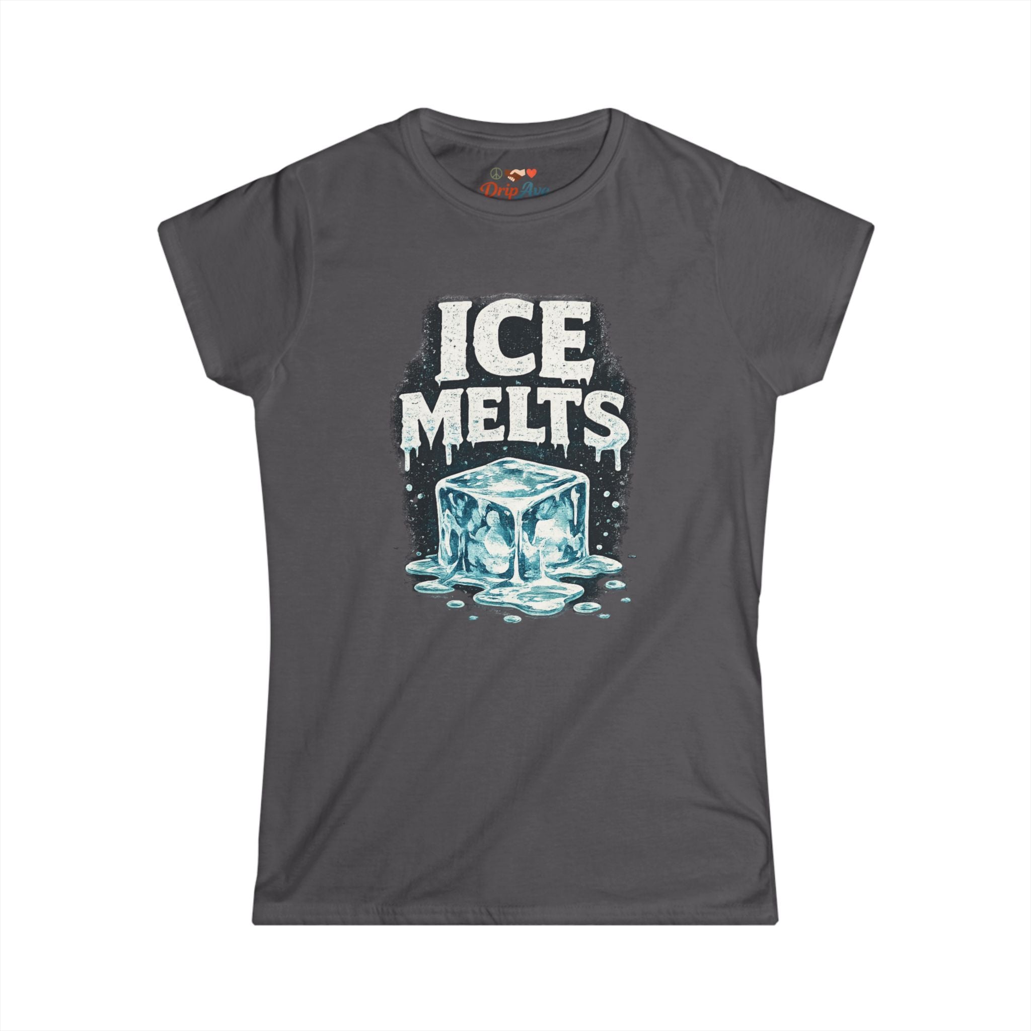 Ice Melts Women’s Shirt Climate Change Tee Save Earth Graphic Tee Environmental Shirt Global Warming Activist Shirt
