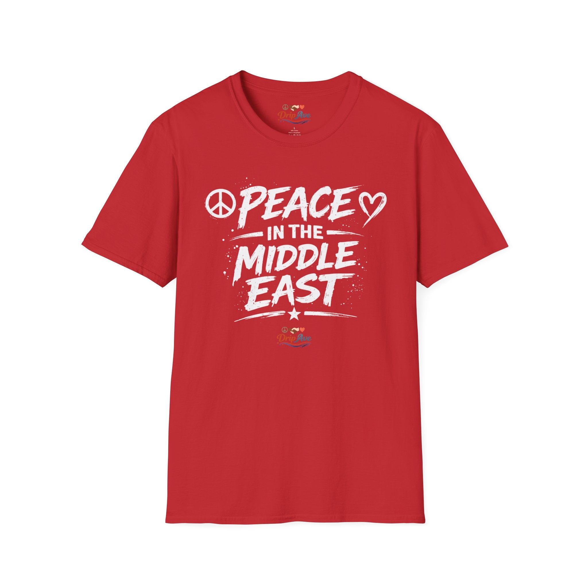 Peace in the Middle East Unisex T-Shirt — Unity, Hope & Protest Statement Tee