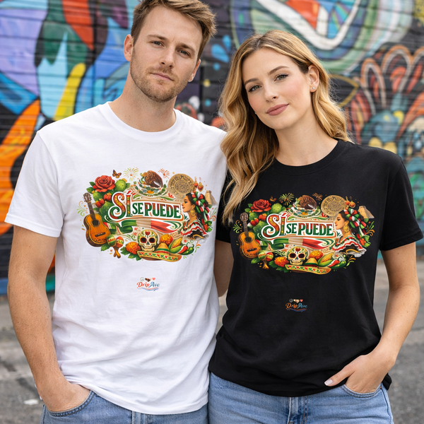 Sí Se Puede Heritage Pride T-Shirt Unisex — Strength, Culture, and Unity